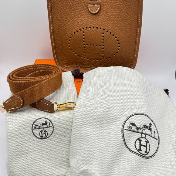 Authentic Hermès Evelyne 16/TPM – Gold | Brand New - Picture 13 of 15